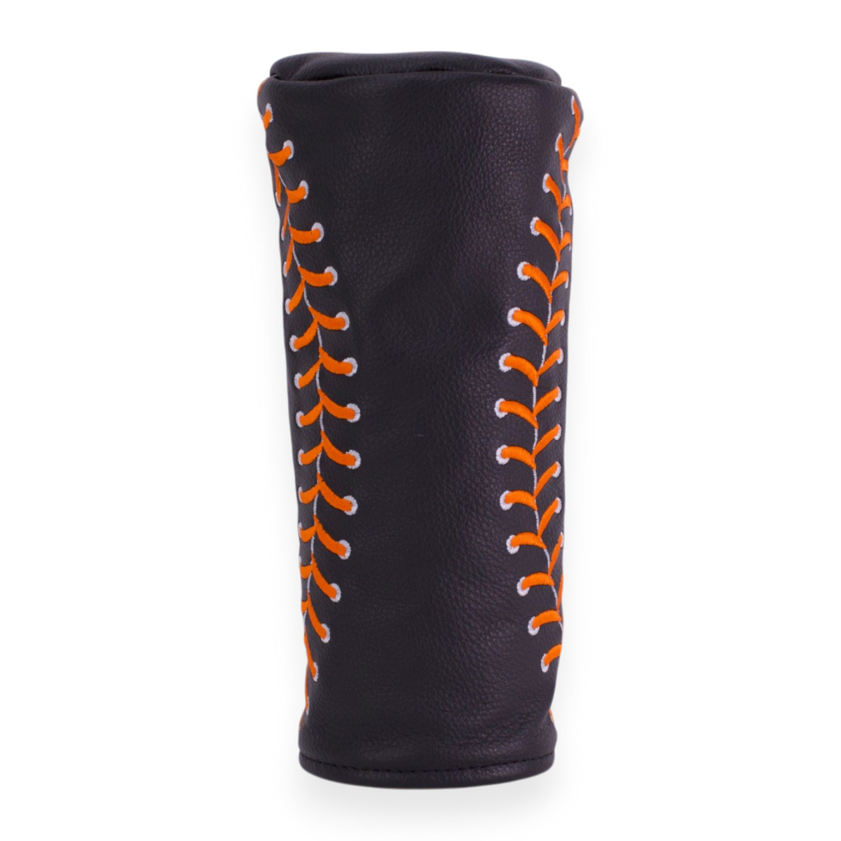 Two Seam Leather Tribeca Driver - Black/Orange