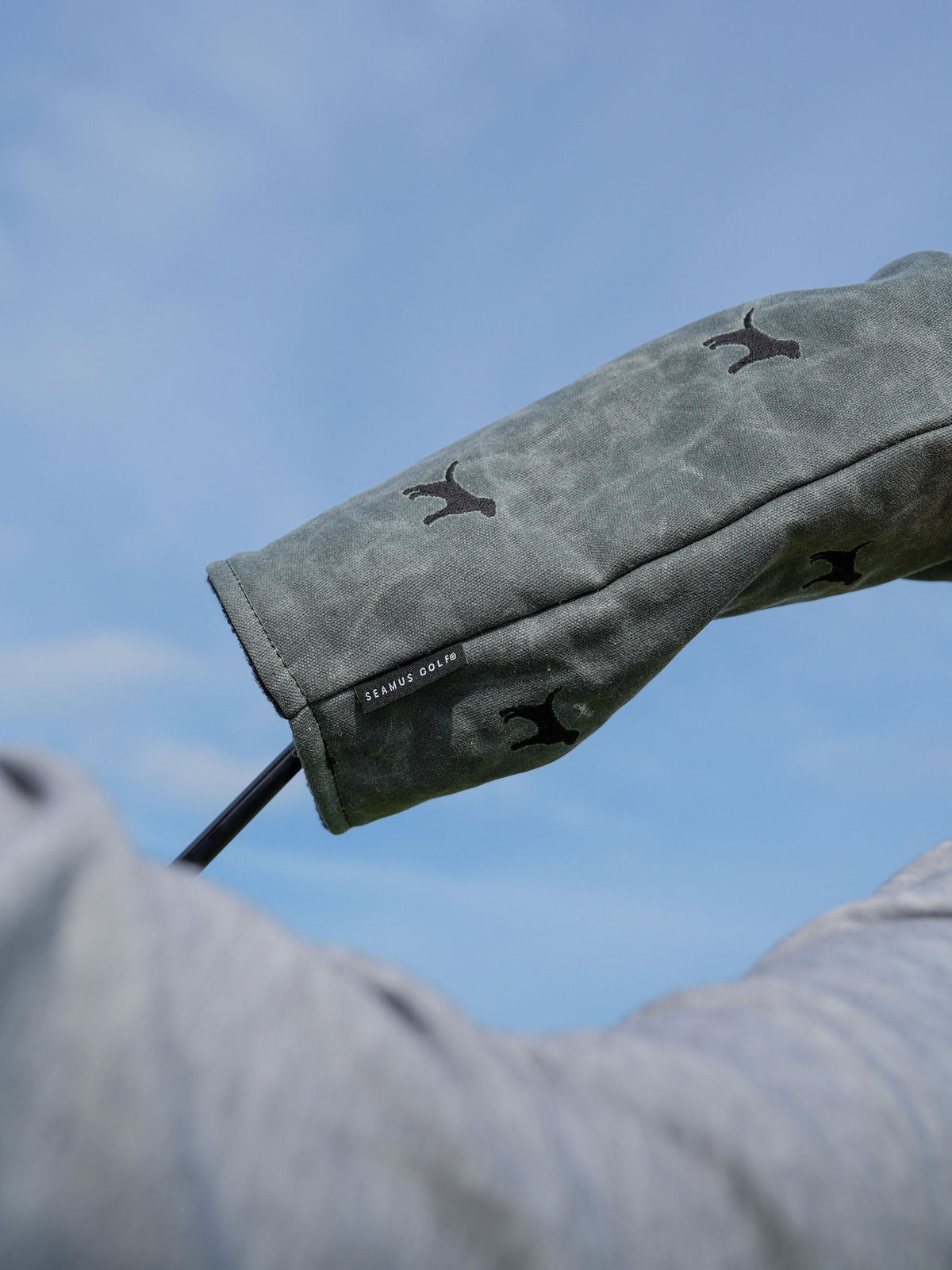 Seamus Lab Waxed Canvas Driver - Skyfall Grey