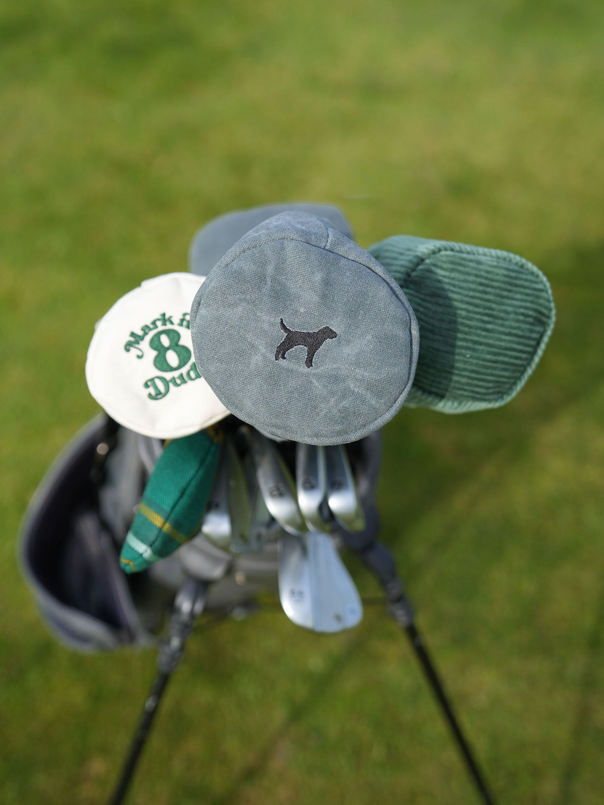 Seamus Lab Waxed Canvas Driver - Skyfall Grey