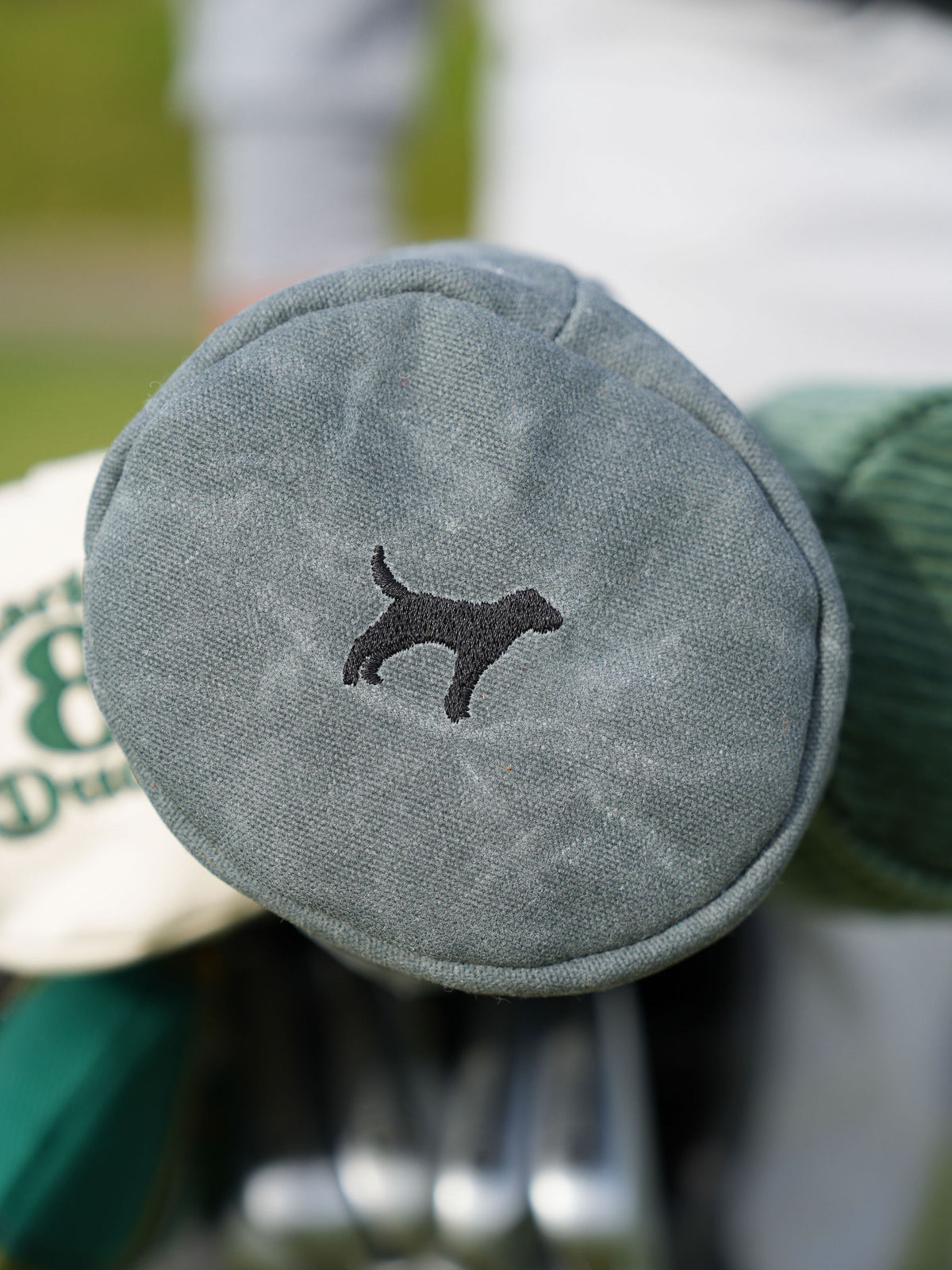 Seamus Lab Waxed Canvas Driver - Skyfall Grey