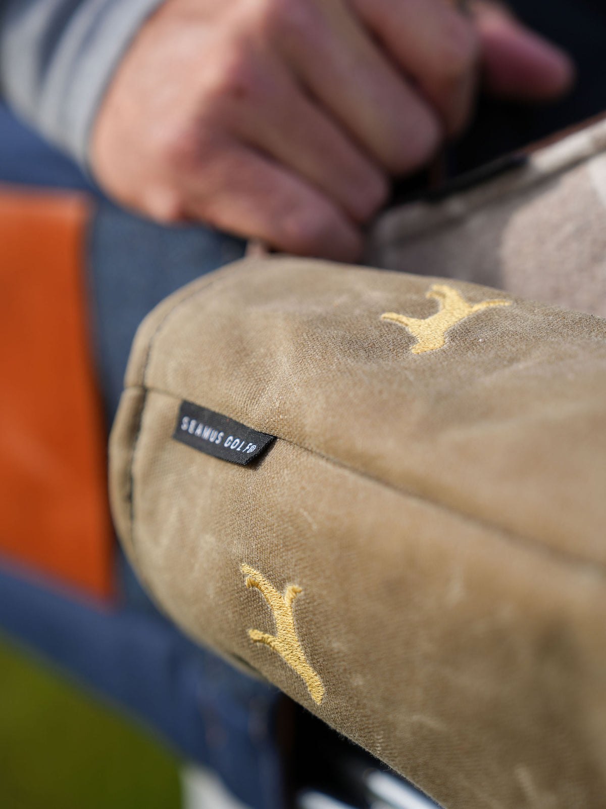 Seamus Lab Waxed Canvas Driver - Sage