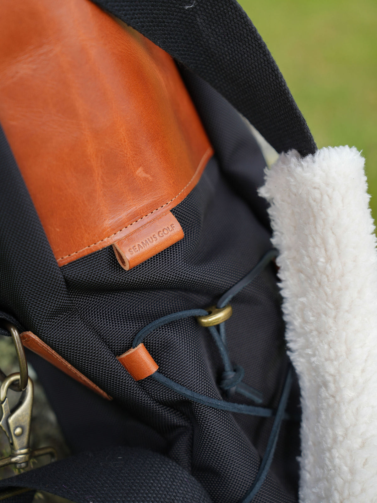 Black Ballistic Sunday Bag