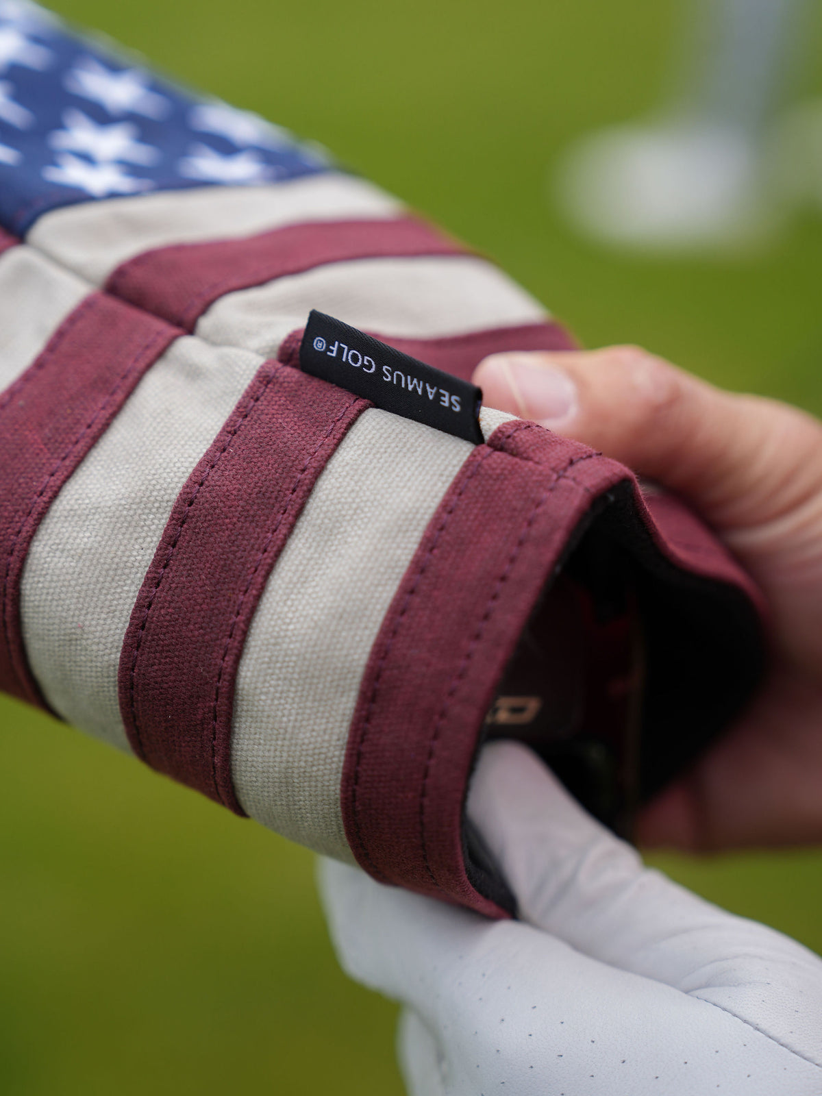 Old Glory Red White Blue Waxed Canvas Driver