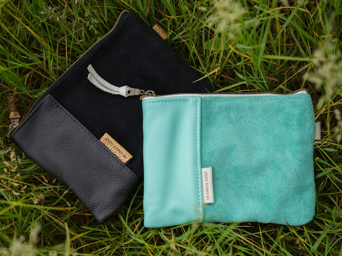 Tiffany Blue Zippered Pouch