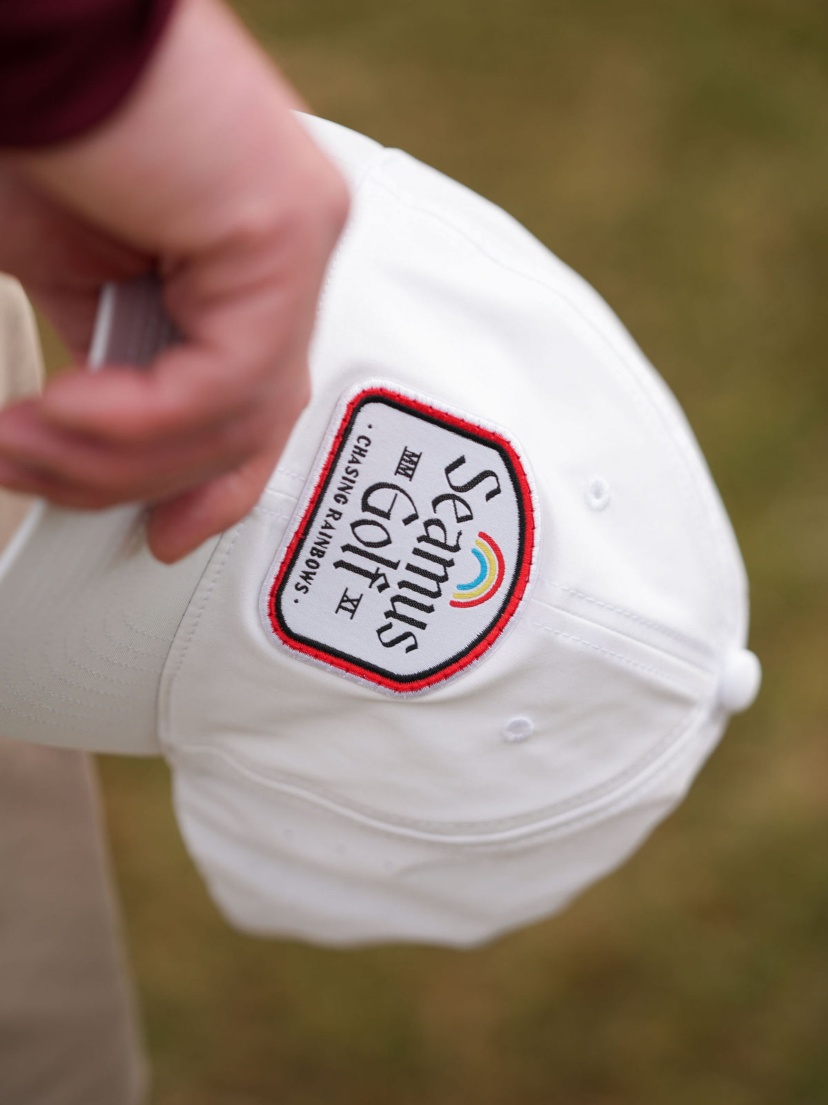 Chasing Rainbows Hat - White