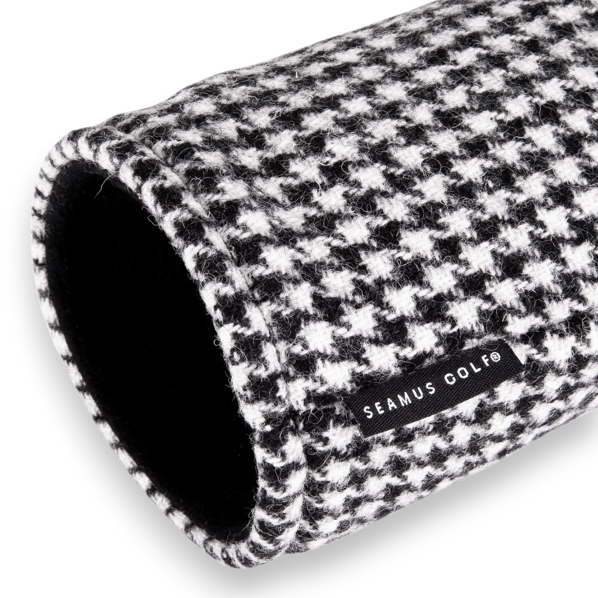 Black and White Houndstooth Tweed Hybrid