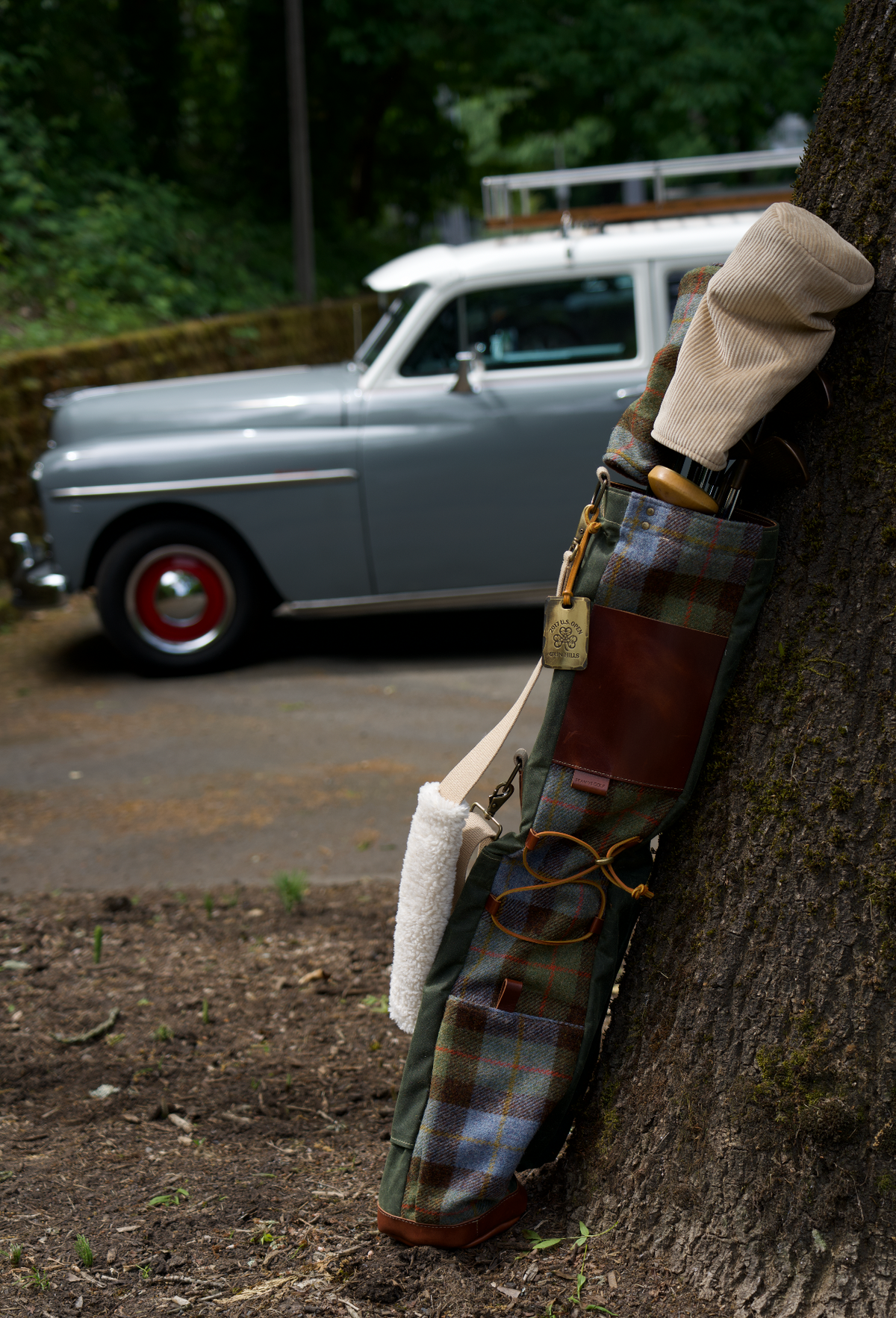 Macleod Check Harris Tweed Sunday Bag