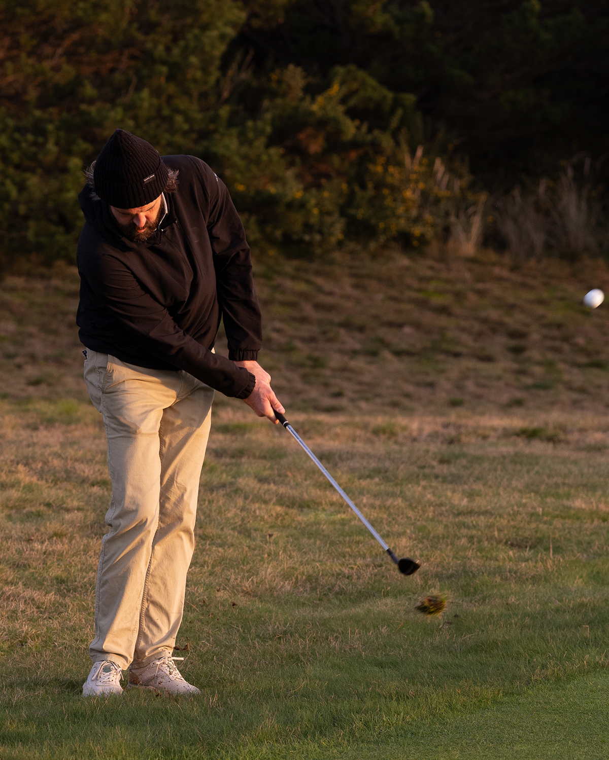 SEAMUS Golf Beanie - Speckled Black