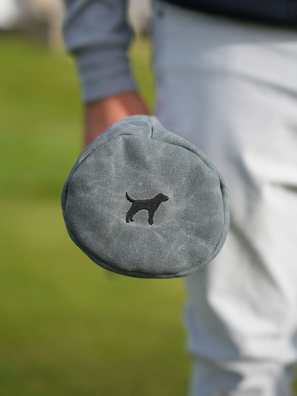 Seamus Lab Waxed Canvas Driver - Skyfall Grey