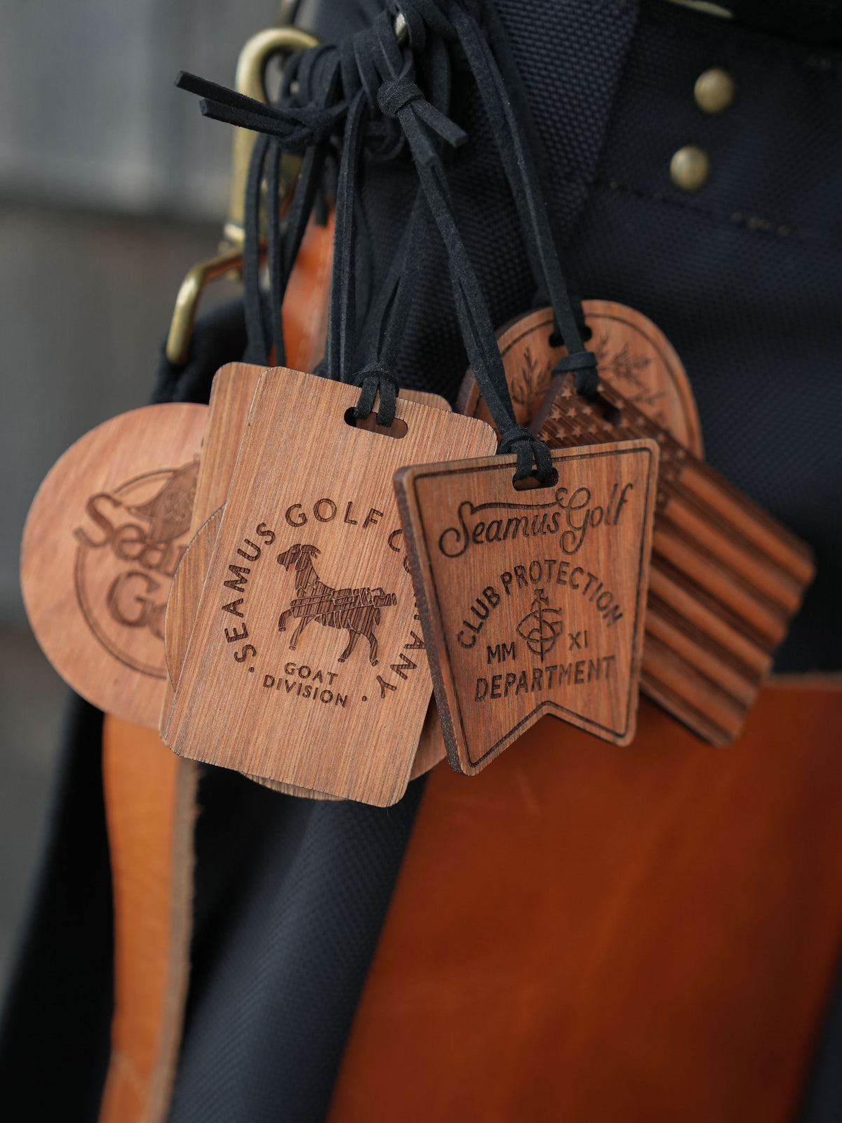 Seamus Goat Bag Tag