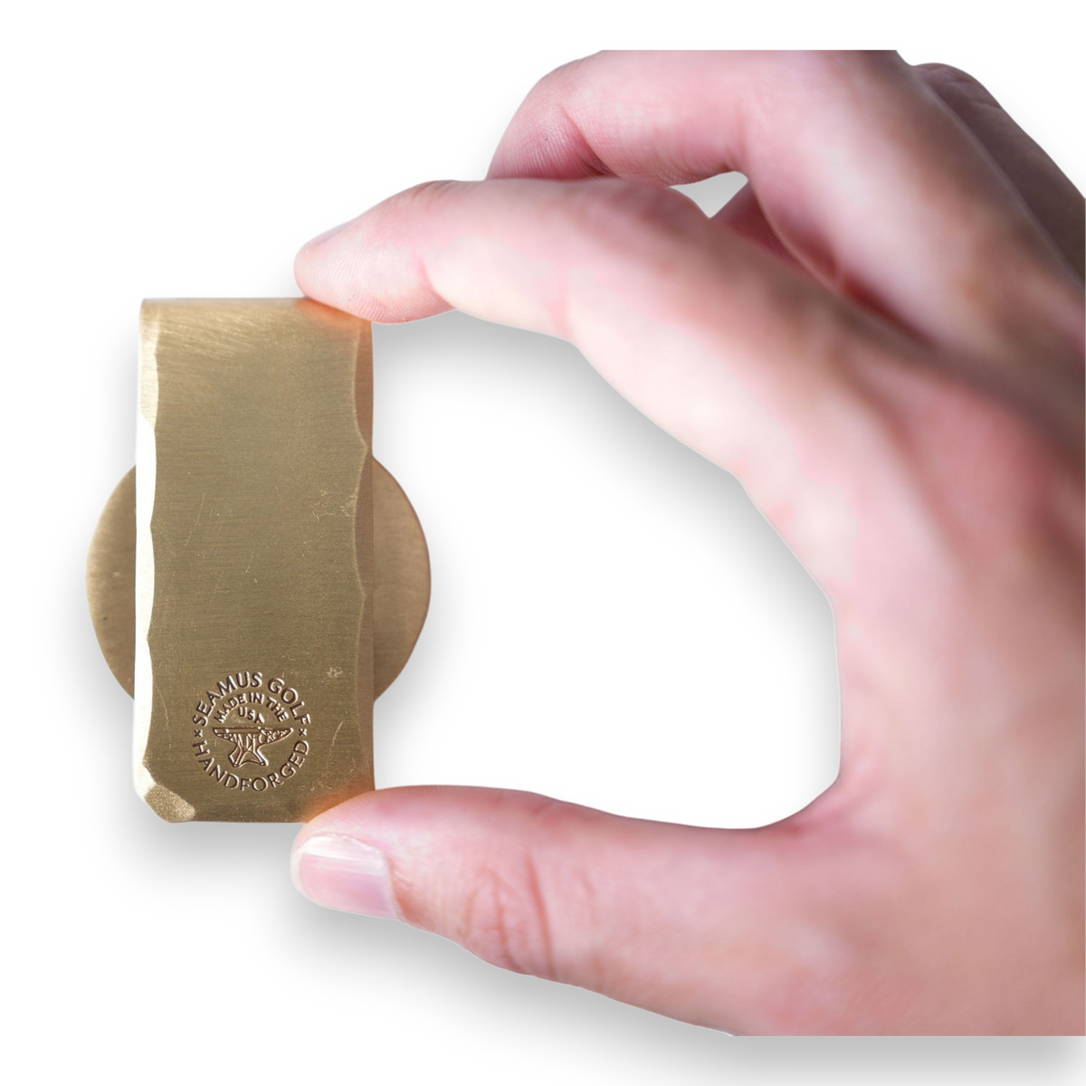 Hand Forged® Limerick Players Badge Bronze Money Clip