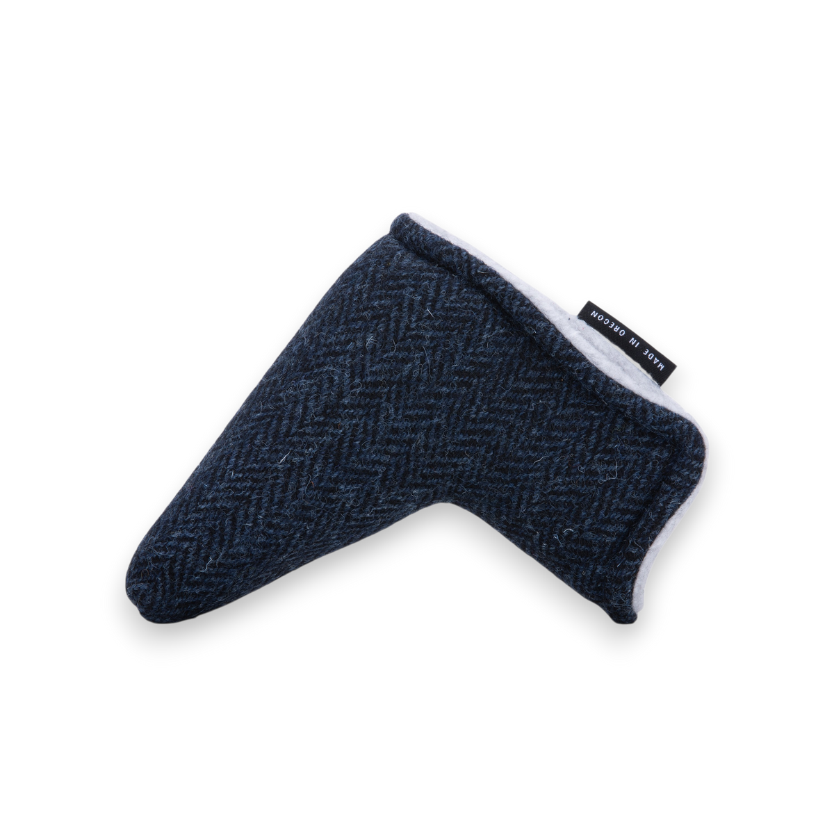 Navy Harris Tweed Blade Putter