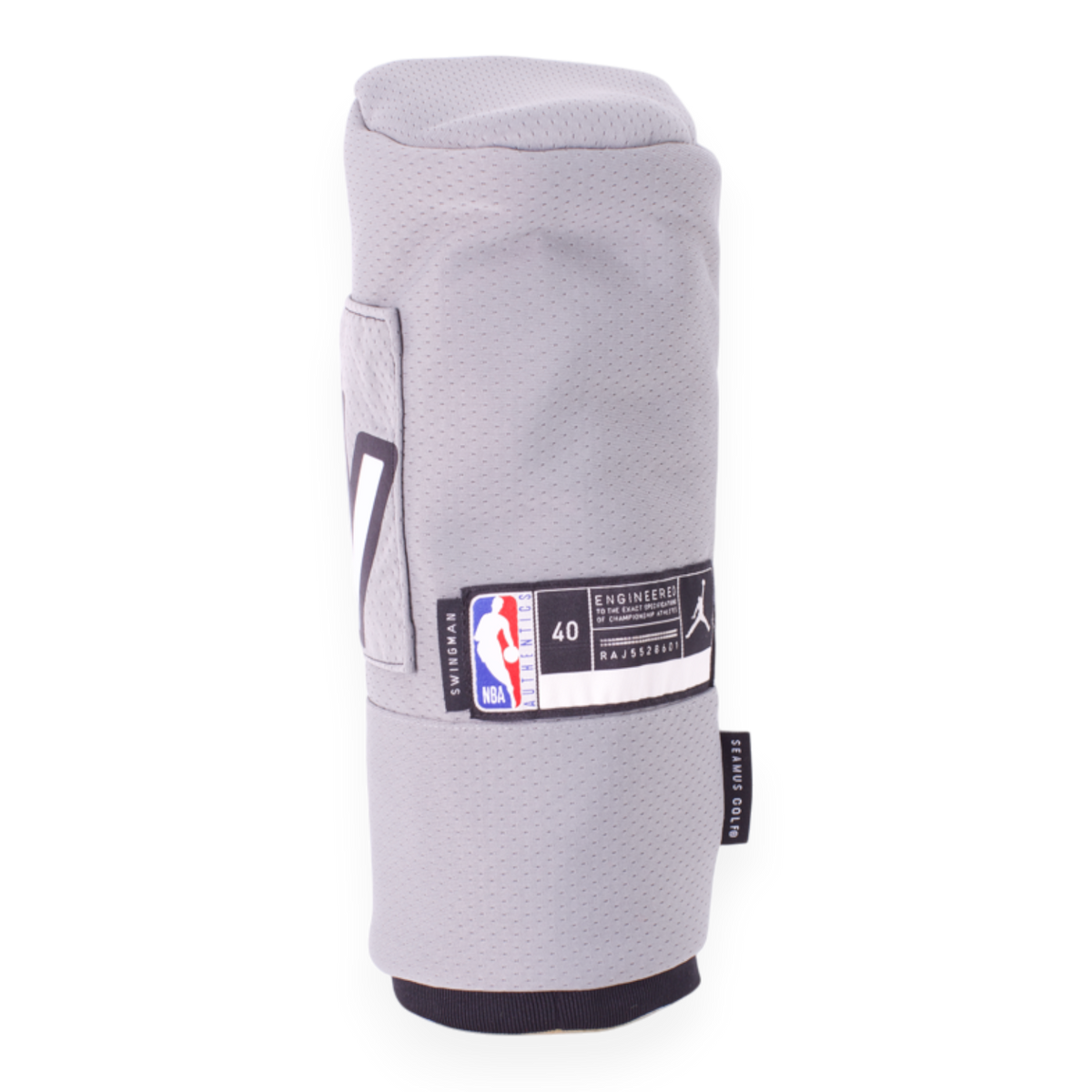 Upcycled NBA Nets Jersey Driver