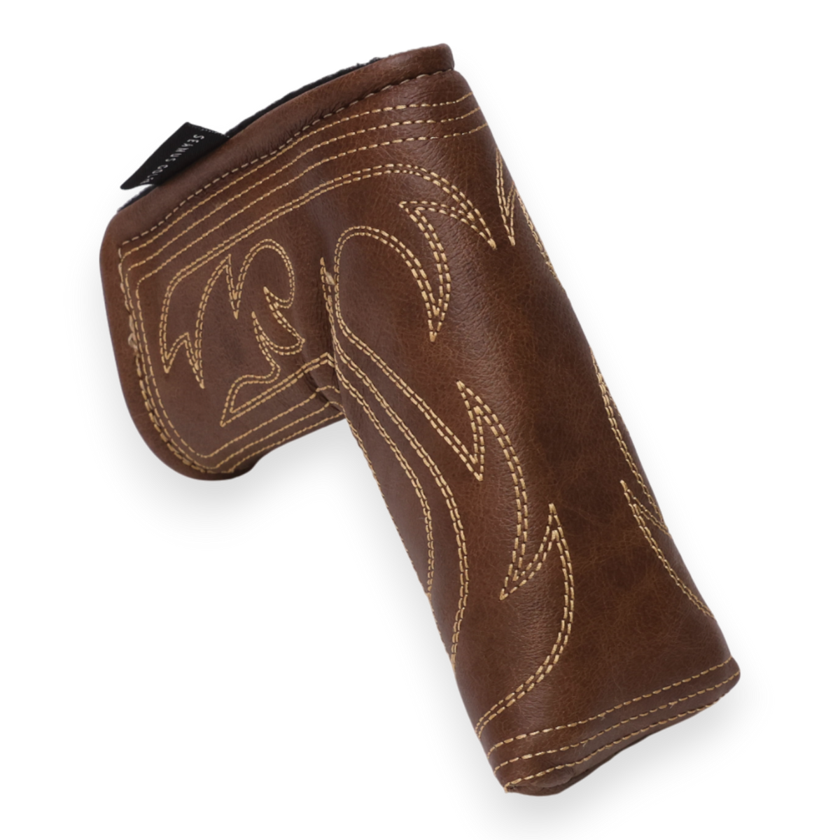 Cowboy Boot Leather Blade Putter - Whiskey Outlaw