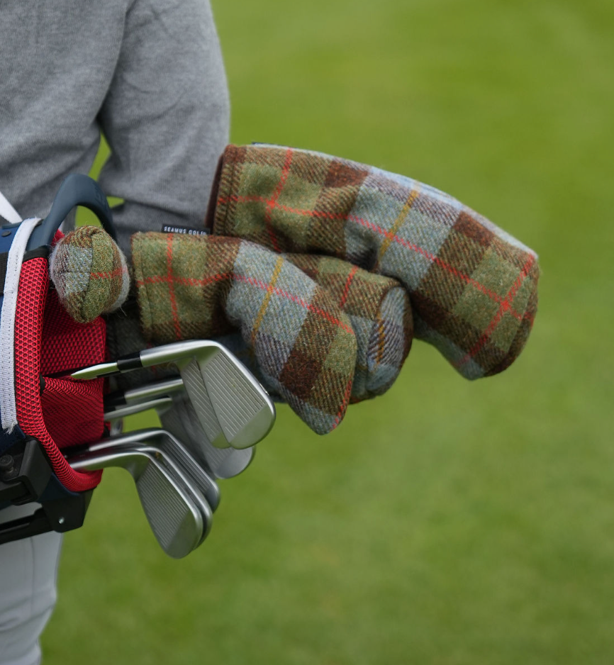 MacLeod Check Harris Tweed Heel Shafted Mallet
